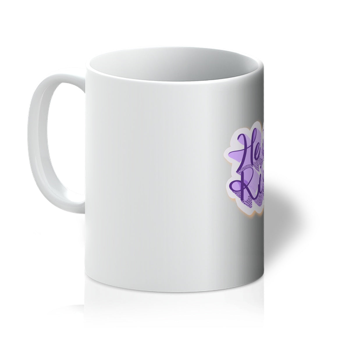 "He is Risen" Ceramic Mug | Matthew 28:6