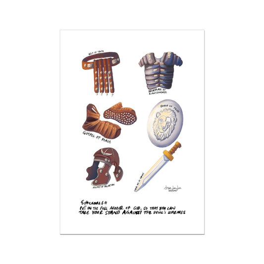 armor of god, Ephesians 6:11, christian gift for men, boys 