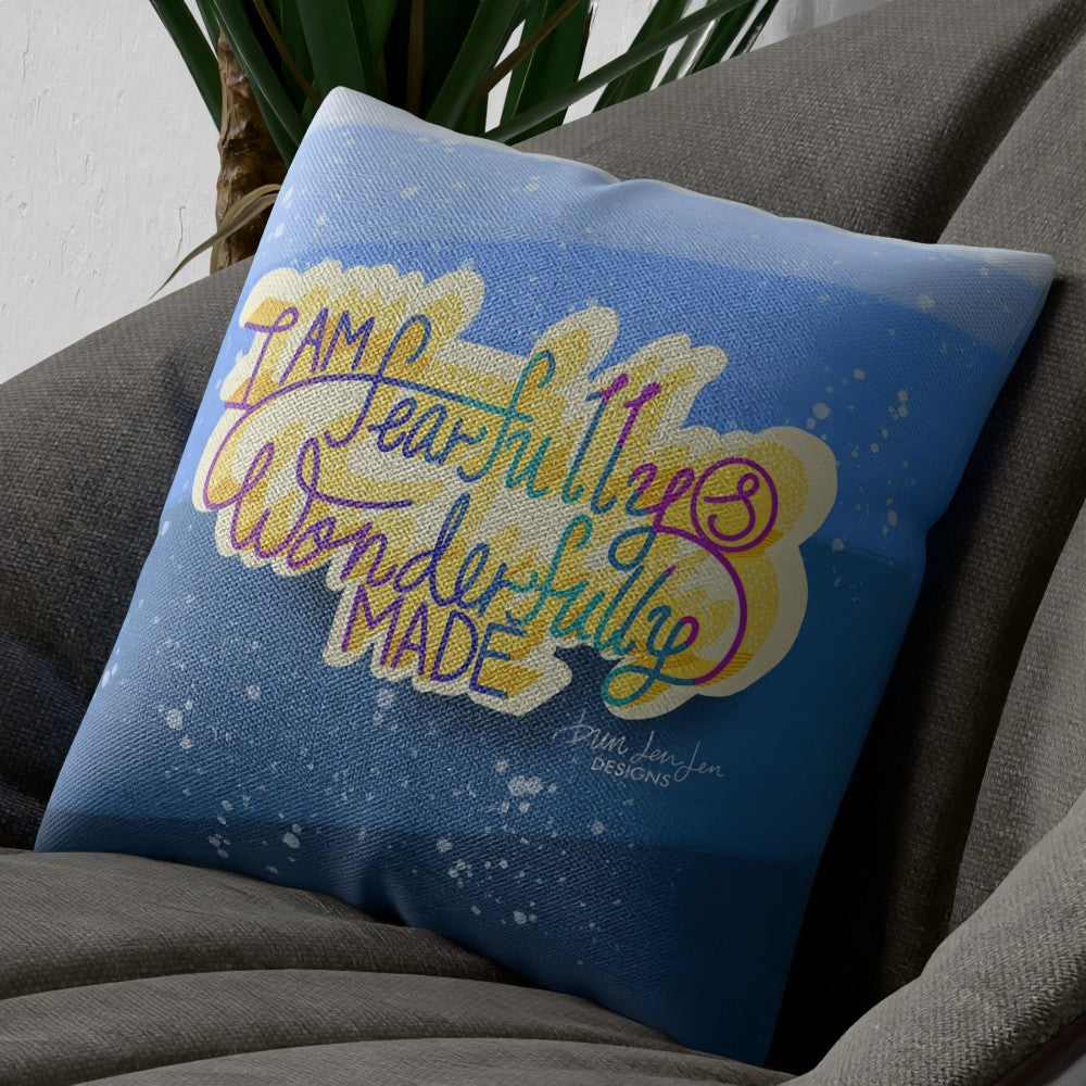 Fearfully and wonderfully made Cushion