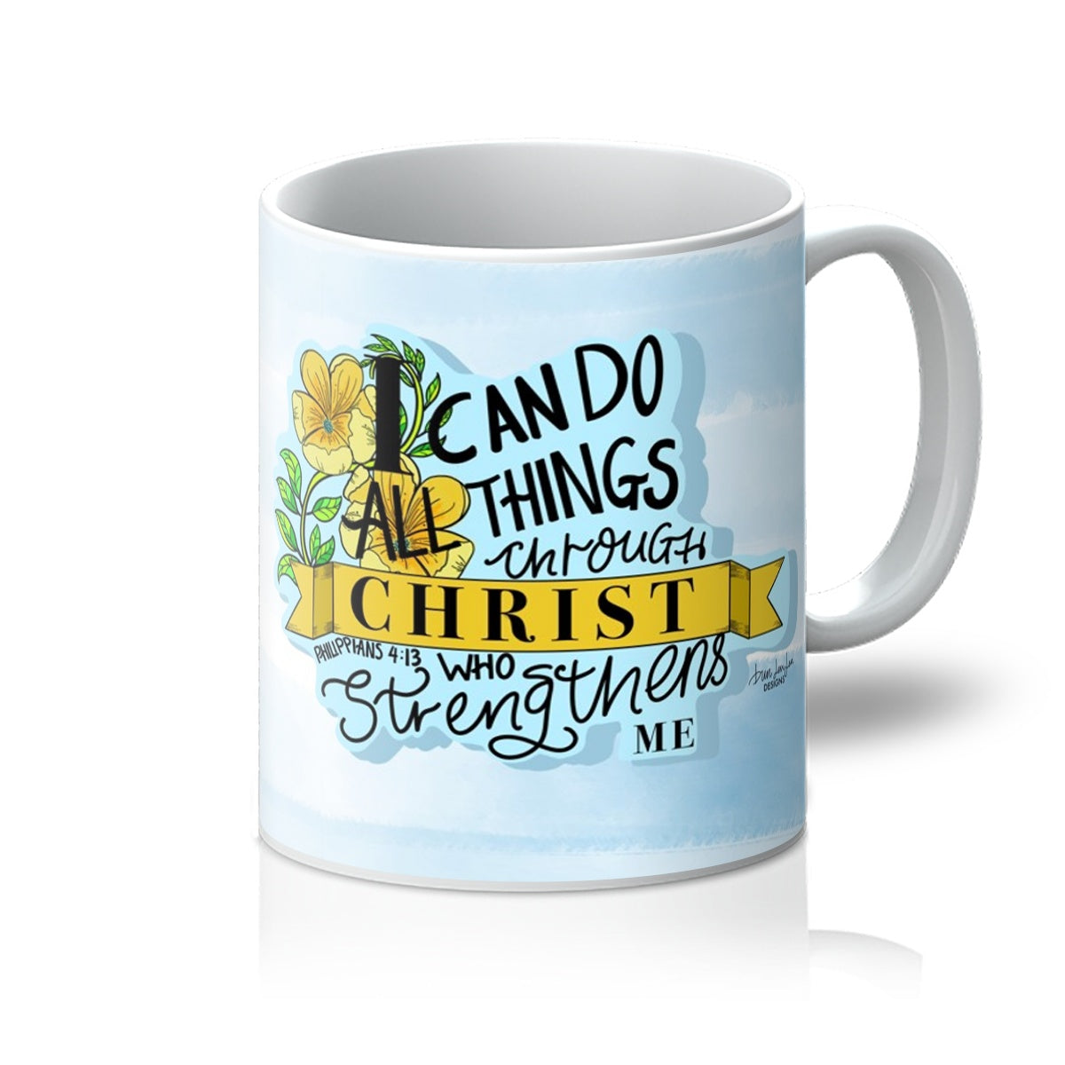 "I Can Do All Things Through Christ" Ceramic Mug | Philippians 4:19
