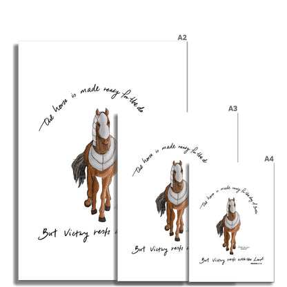 Horse - Proverbs 21 | Fine Art Print
